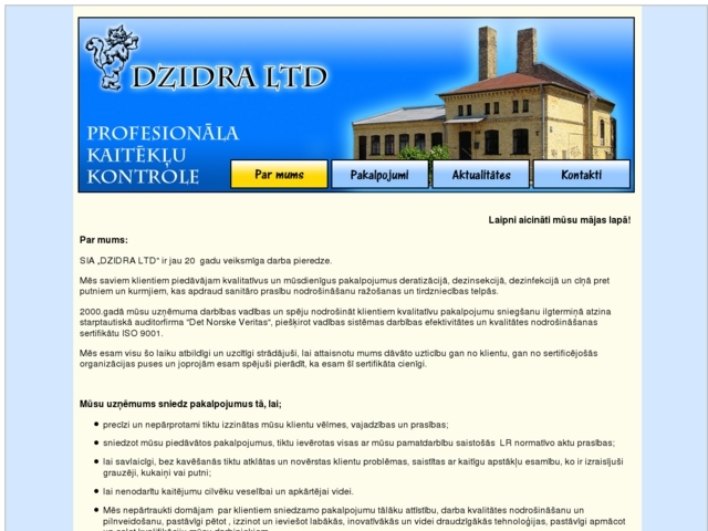 Dzidra Ltd., SIA
